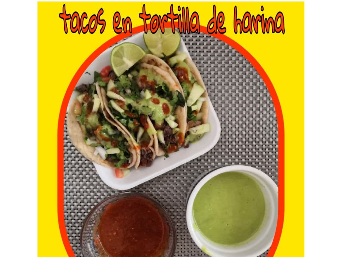 Tacos Tortilla de Harina