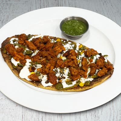 Huarache de chicharron