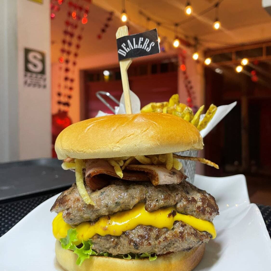 Hamburguesa Tejana Doble