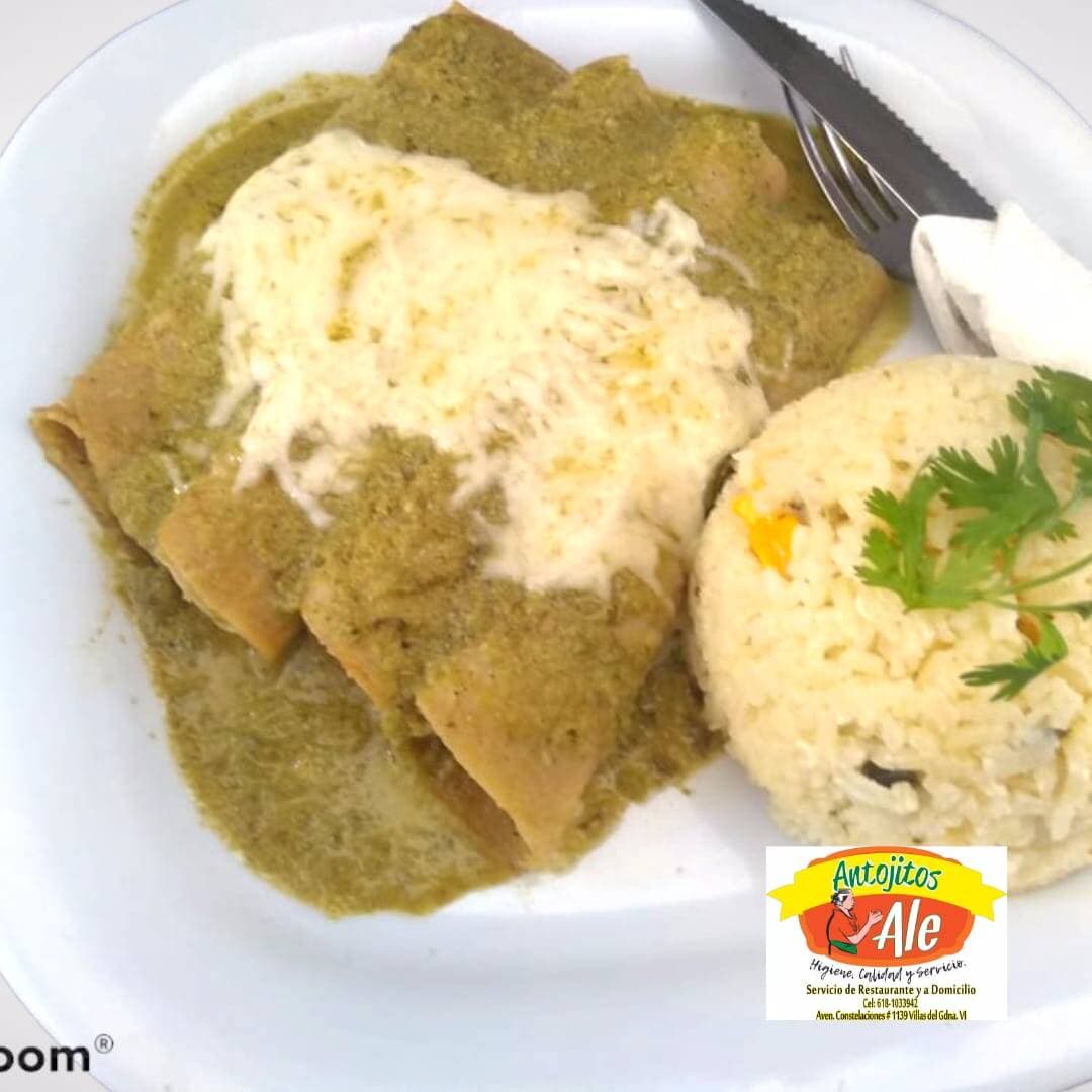 Enchiladas Verdes