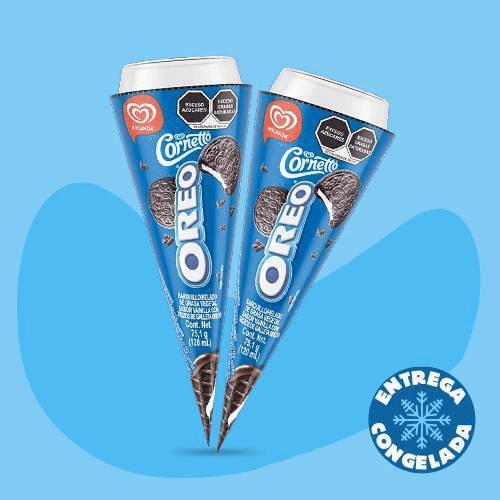 Cornetto Oreo (2 Pzas)