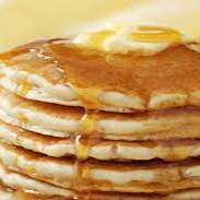 Hot Cakes con Miel y Mantequilla 3 Pzs