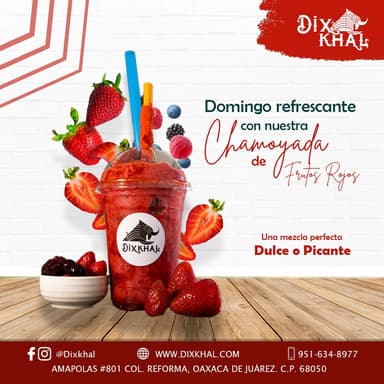 Chamoyada de Frutos Rojos