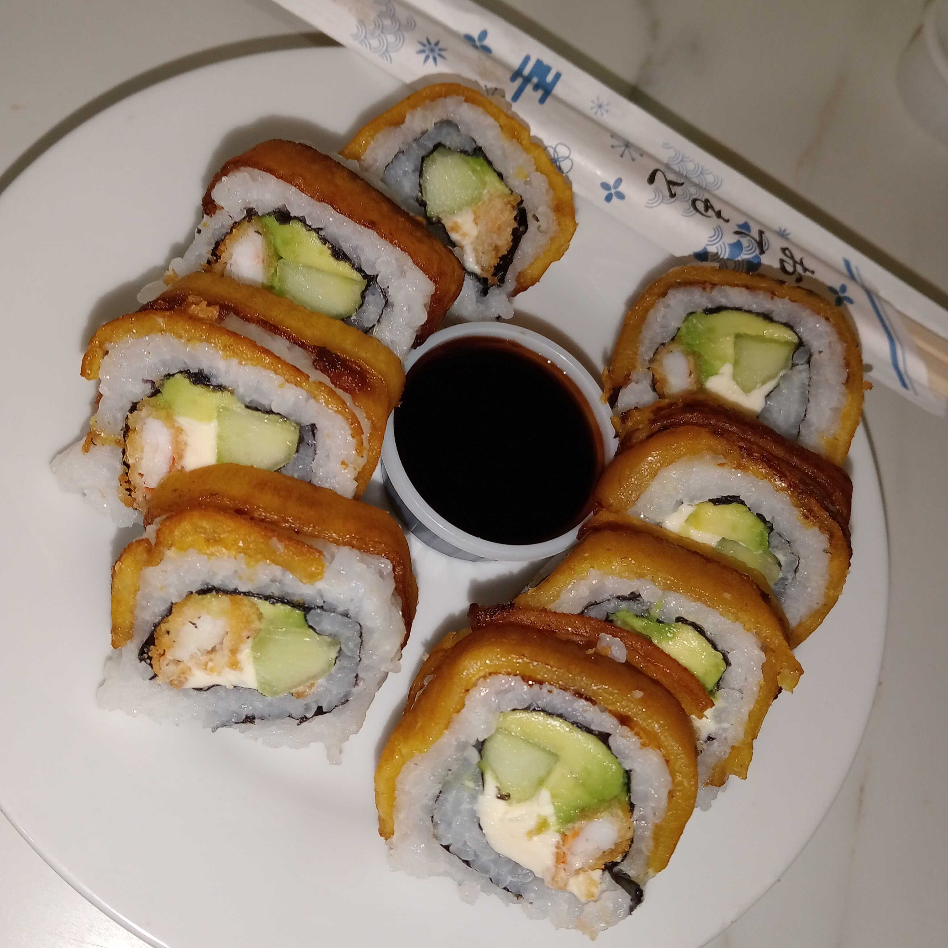 Rollo Especial Banana Camarón
