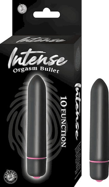 INTENSE ORGASM BULLET 10 FUNCTION BLACK