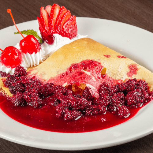 Crepes Frutos Rojos