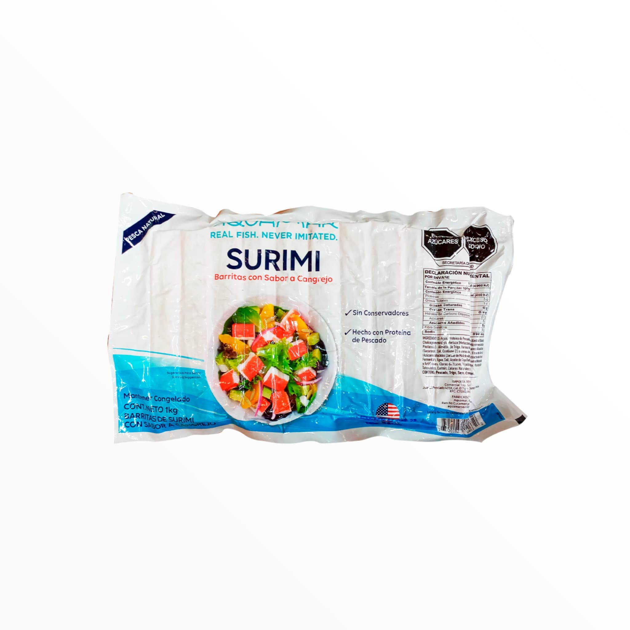 Surimi Barritas Aquamar 1 kg - CO-PDM458-9766