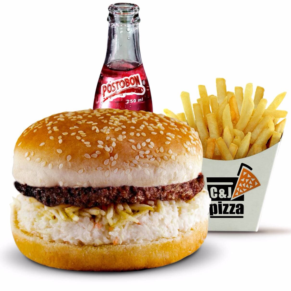 Combo Hamburguesa 70g