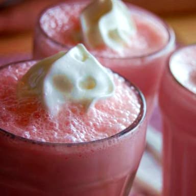 Malteada de Fresa