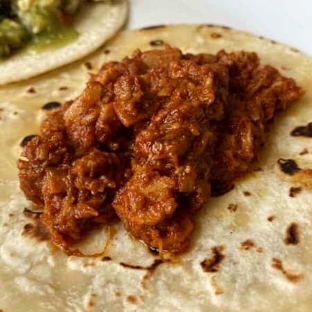 Burrito Chicharrón Prensado