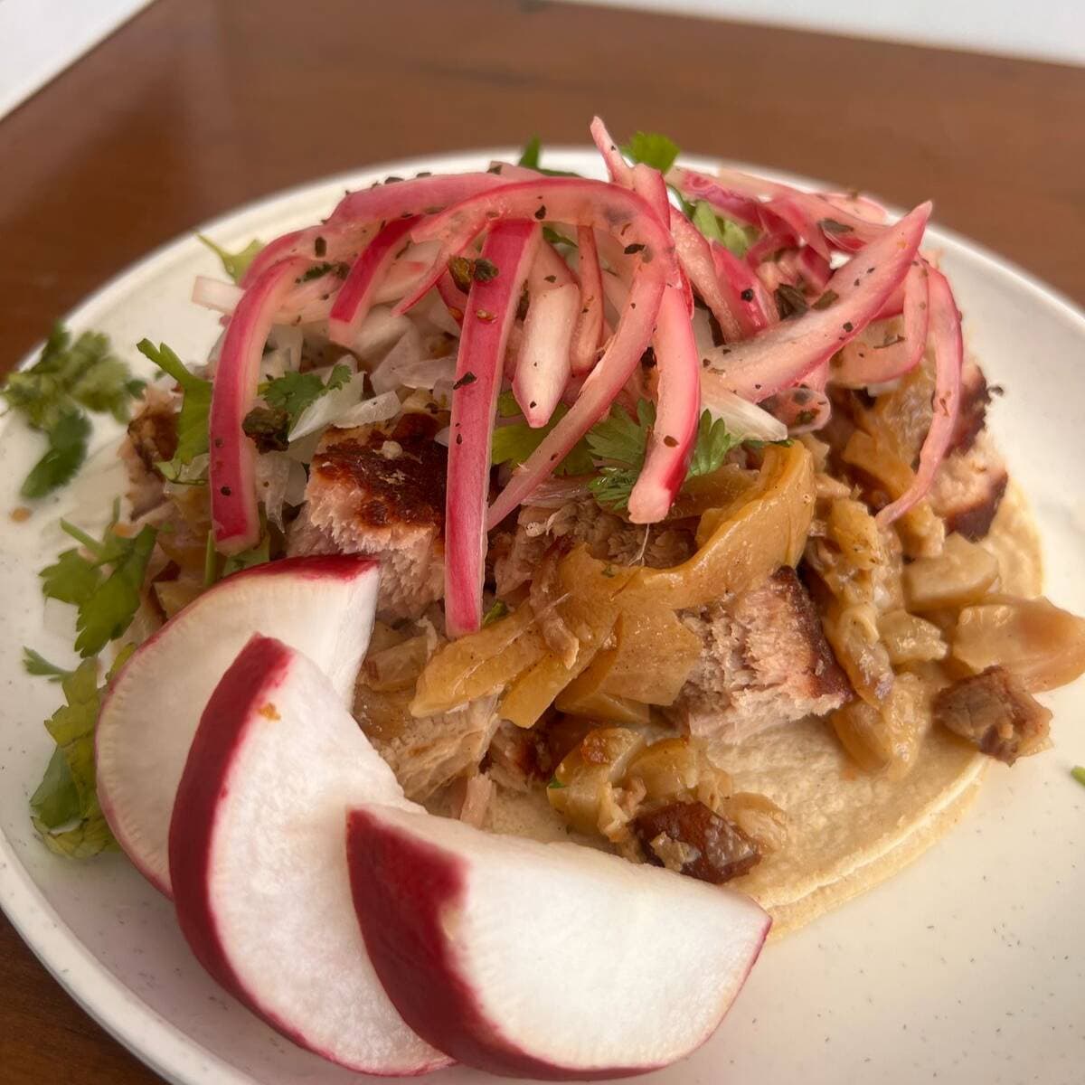 1 Taco de Carnitas Surtidas