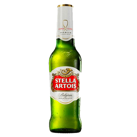 Stela artois 355 ml.