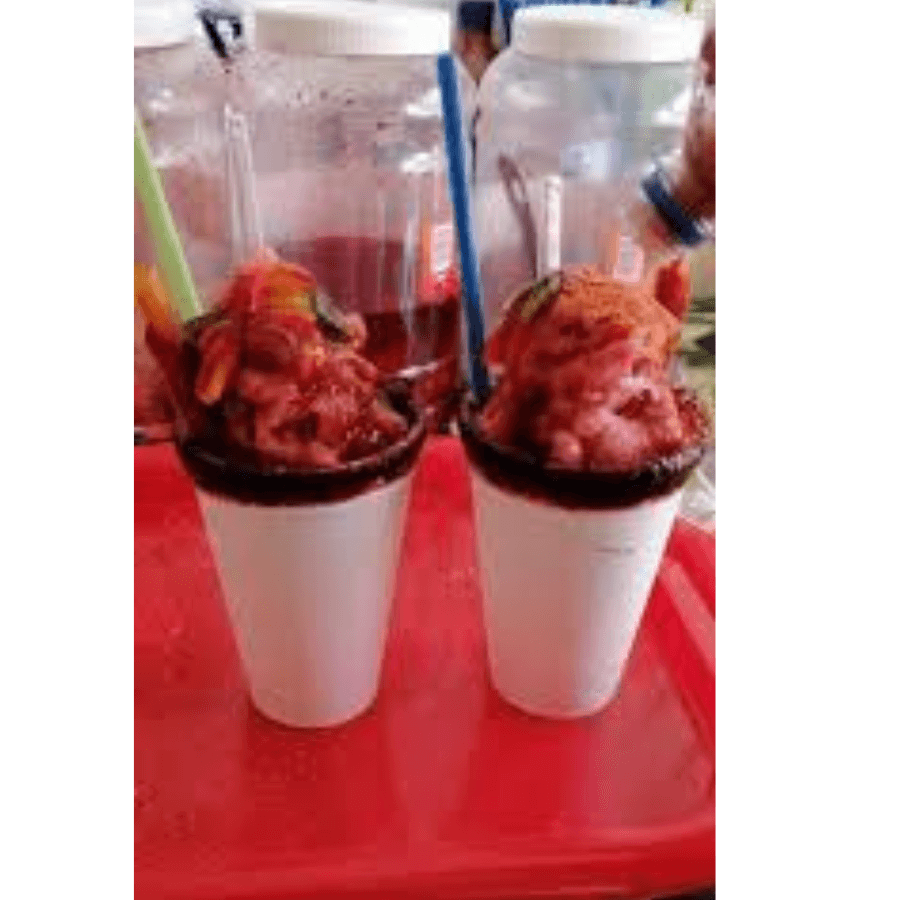 Combo Chamoyada en Pareja Mango y Fresa