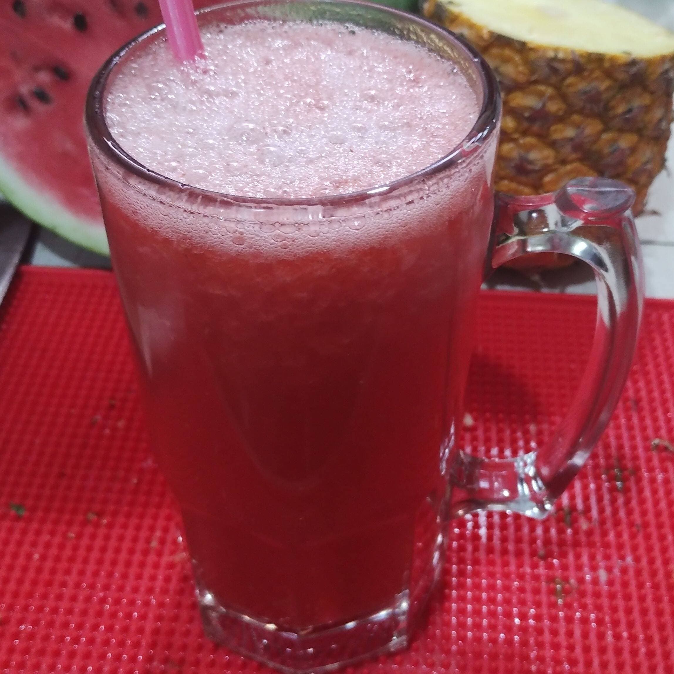 Agua de Fresa 1 Litro.