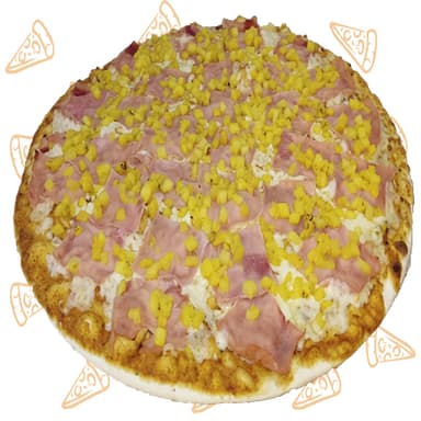 Jamon con Piña Individual (6 rebanadas)
