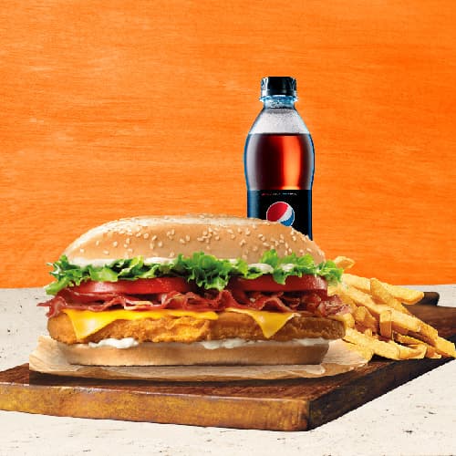 Combo King de Pollo® Queso Tocineta