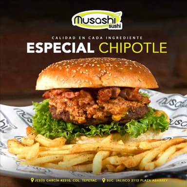 Hamburguesa Especial Chipotle