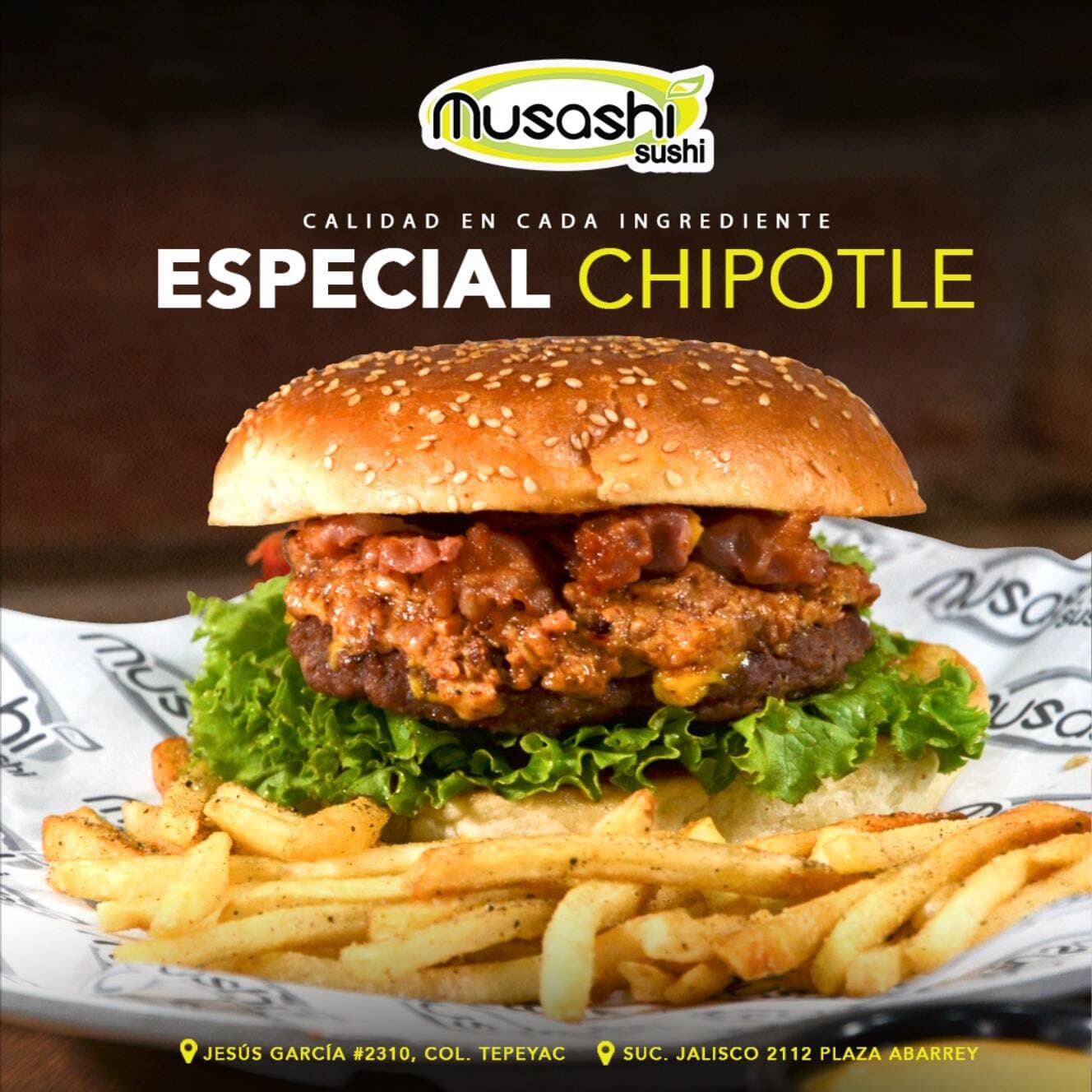 Hamburguesa Especial Chipotle