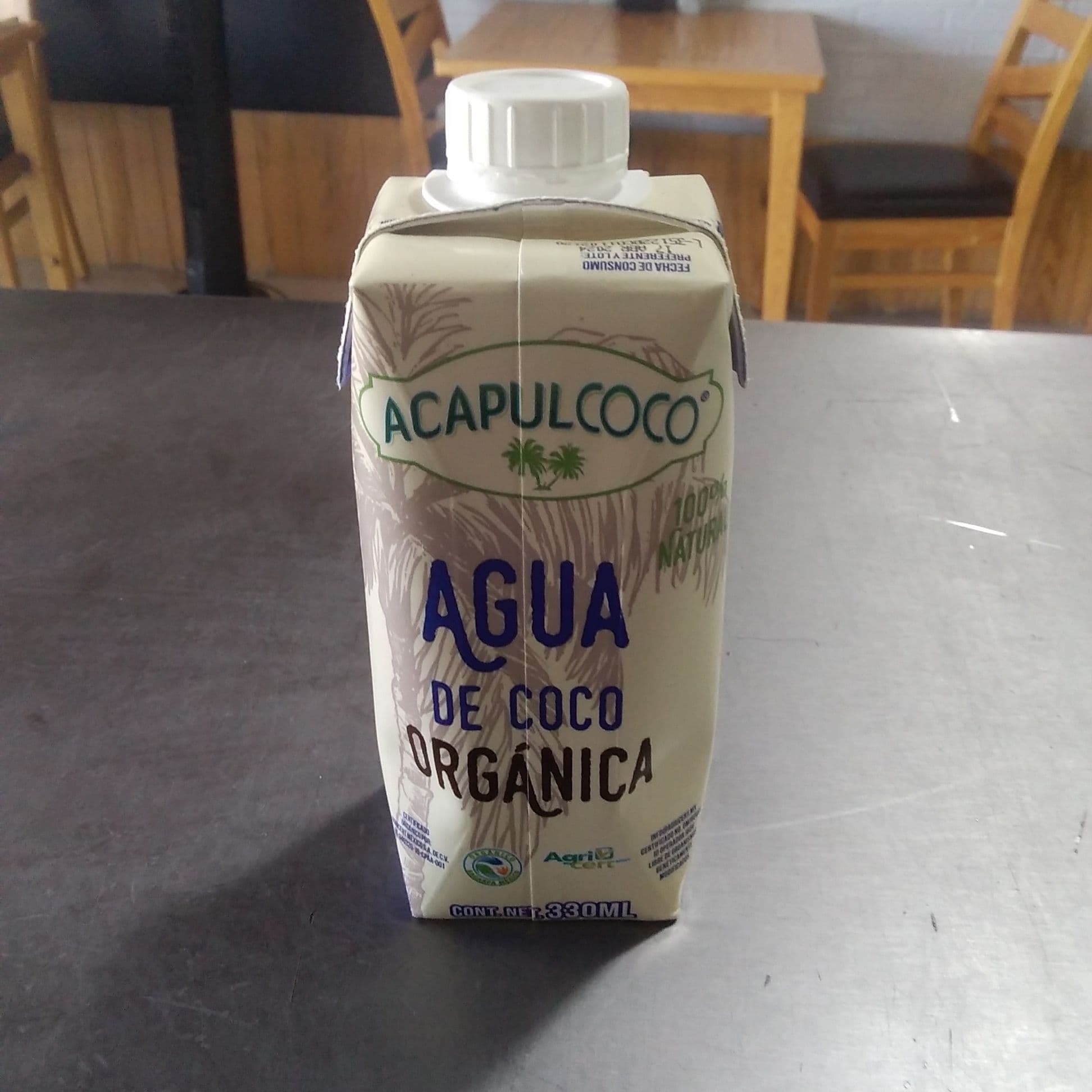 Agua de Coco Organico (330 ml)