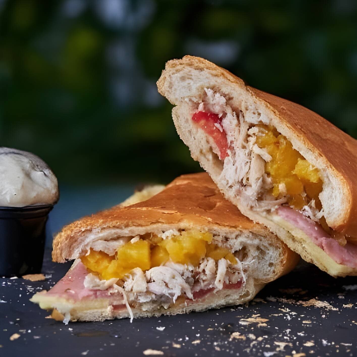 Sándwich Pollo Piña 23 Cm Individual