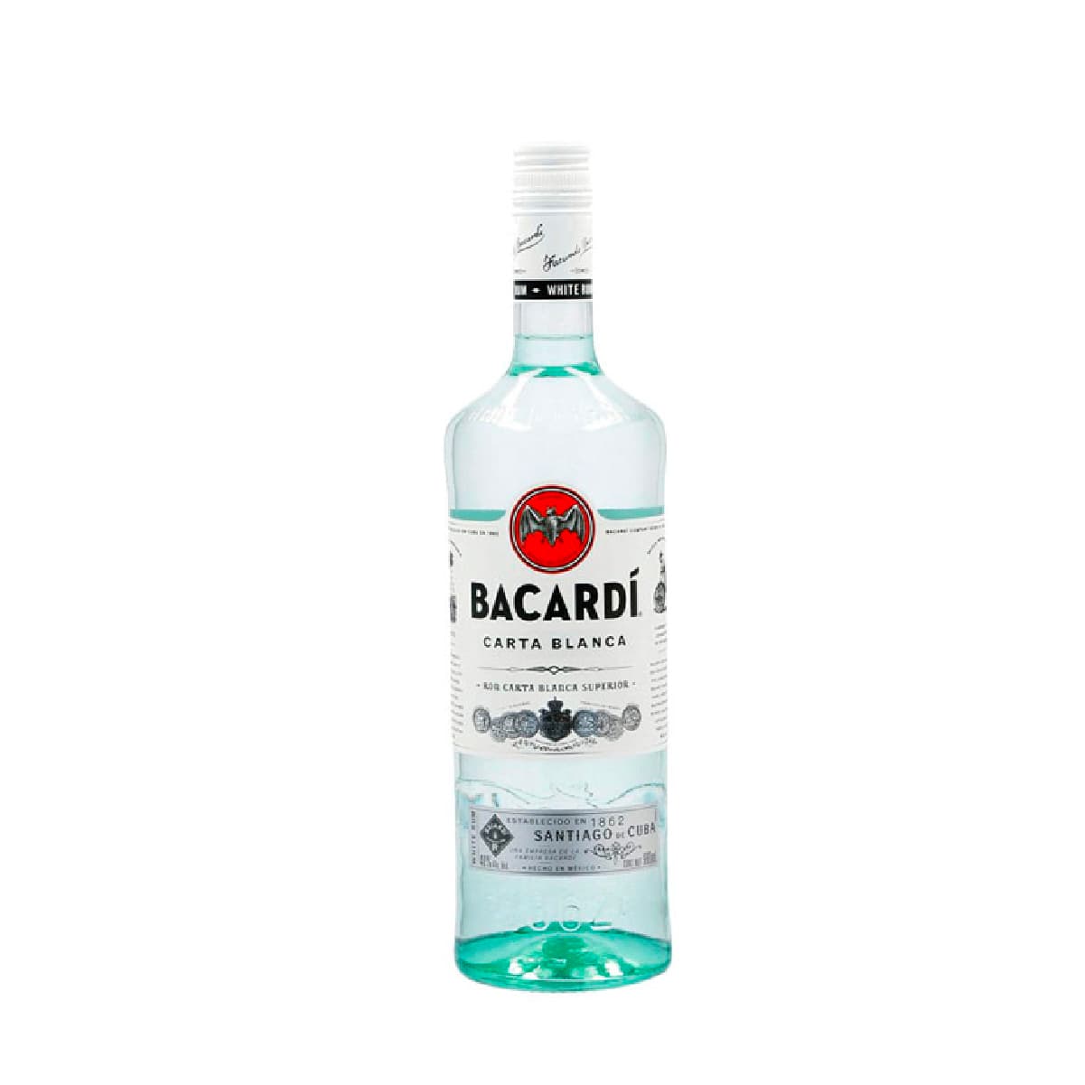 Bacardi Ron Blanco 980 ml