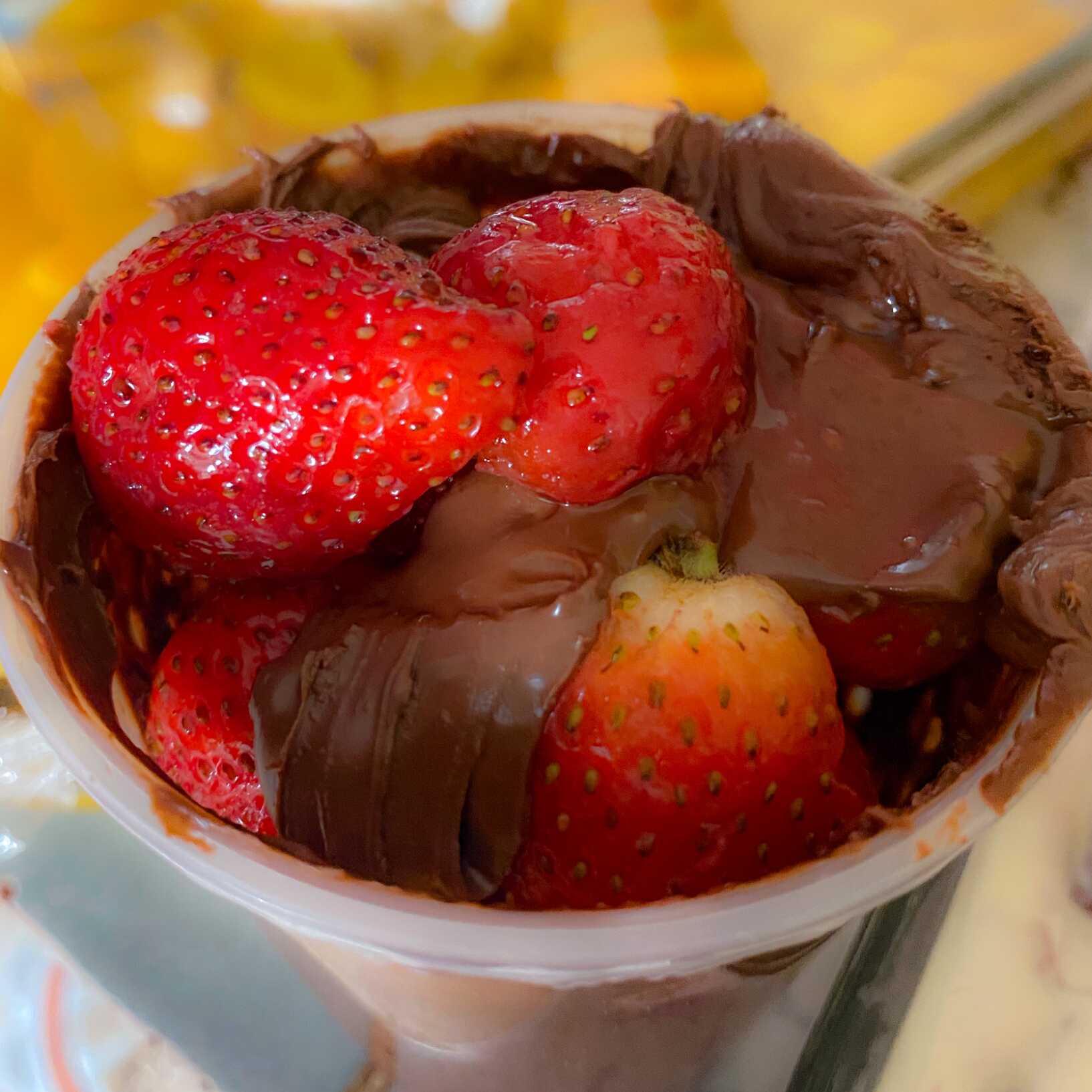 Fresas con Nutella