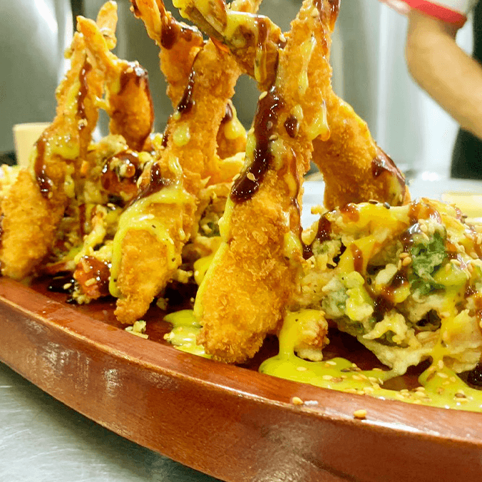 Langostinos Crunch Mix