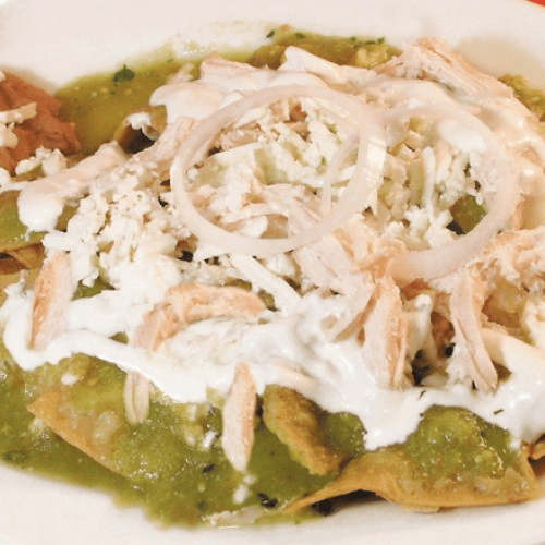 Chilaquiles Con Pollo