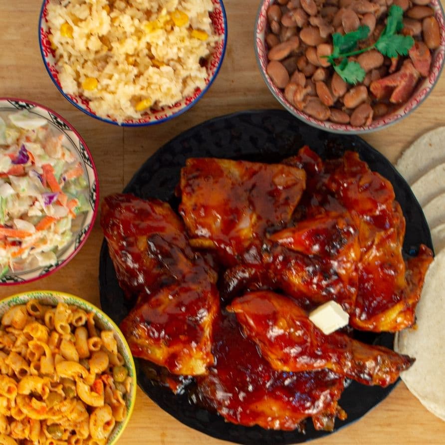 1 Pollo Spicy BBQ CON TODO
