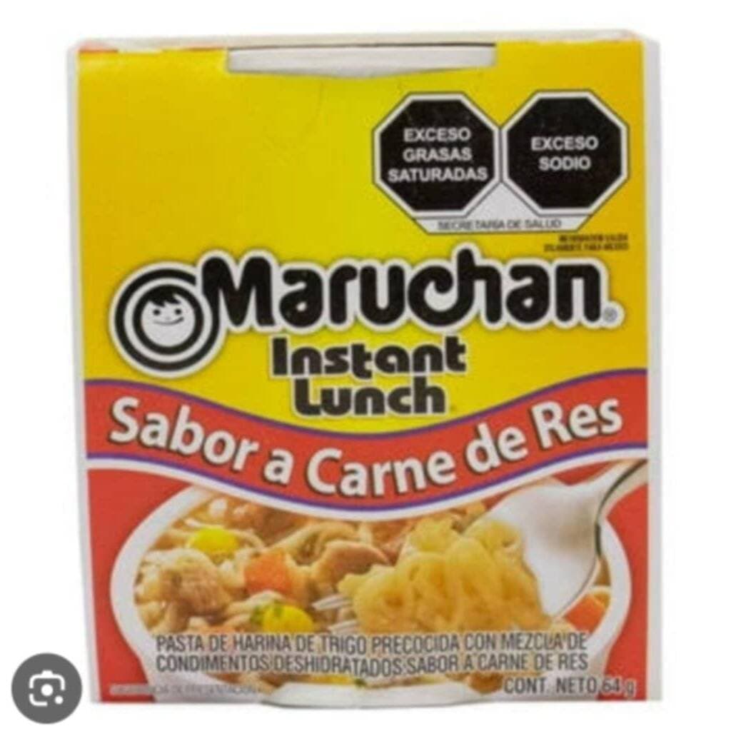 Sopa Maruchan ( Sabor a Carne de Res )