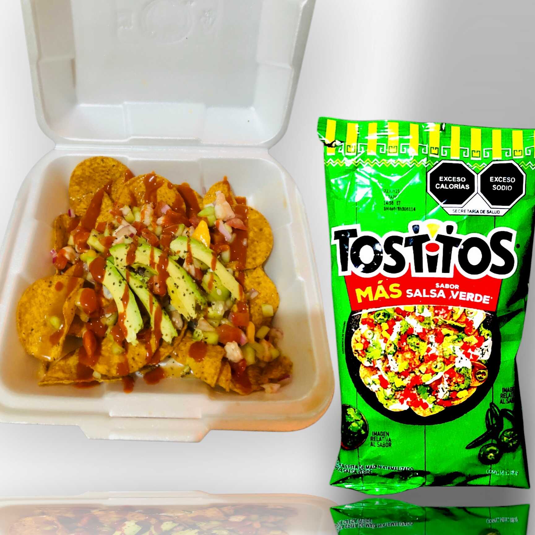 TOSTIKAMARONES VERDES