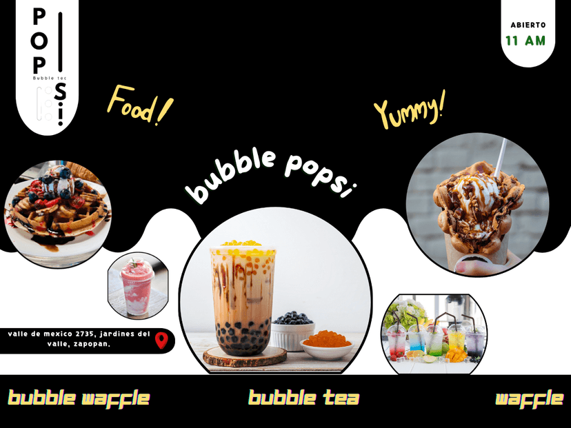 Bubble Popsi Coffe