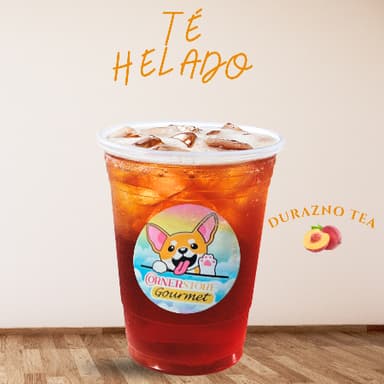 Té helado de Durazno