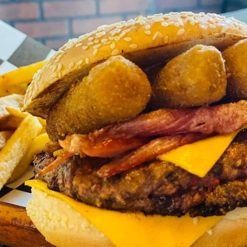 Hamburguesa dedos de queso