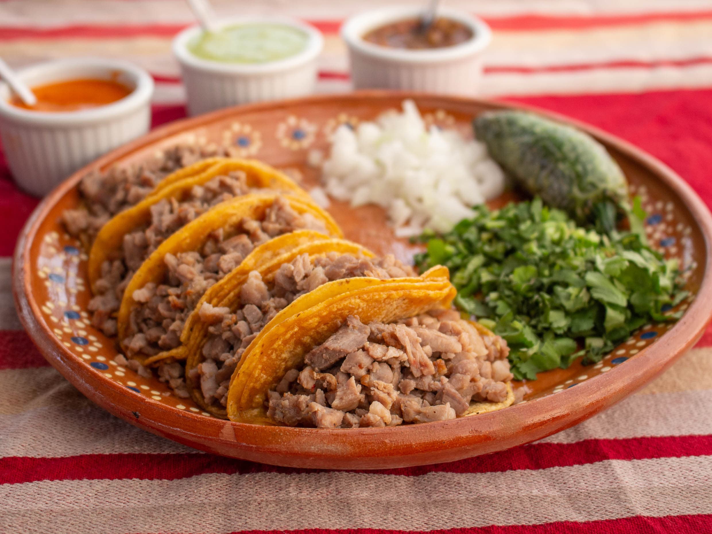 Tacos de Bistec y Trompo (6)