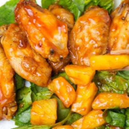 Alitas piña habanero 7 PZS