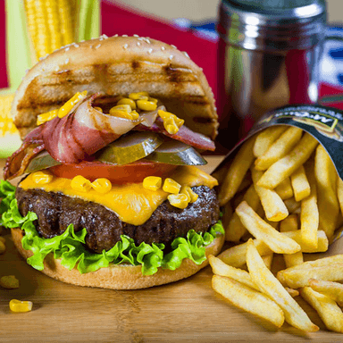 Hamburguesa Santandereana