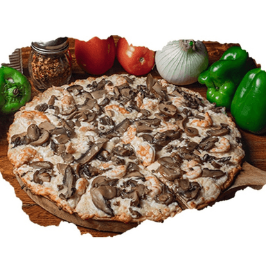 Pizza Camarón con Champiñón Chica