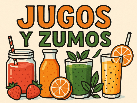 DESAYUNOS Y COMIDAS JUGOS Y ZUMOS
