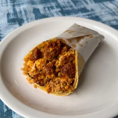 Taco de Huevo con Longaniza