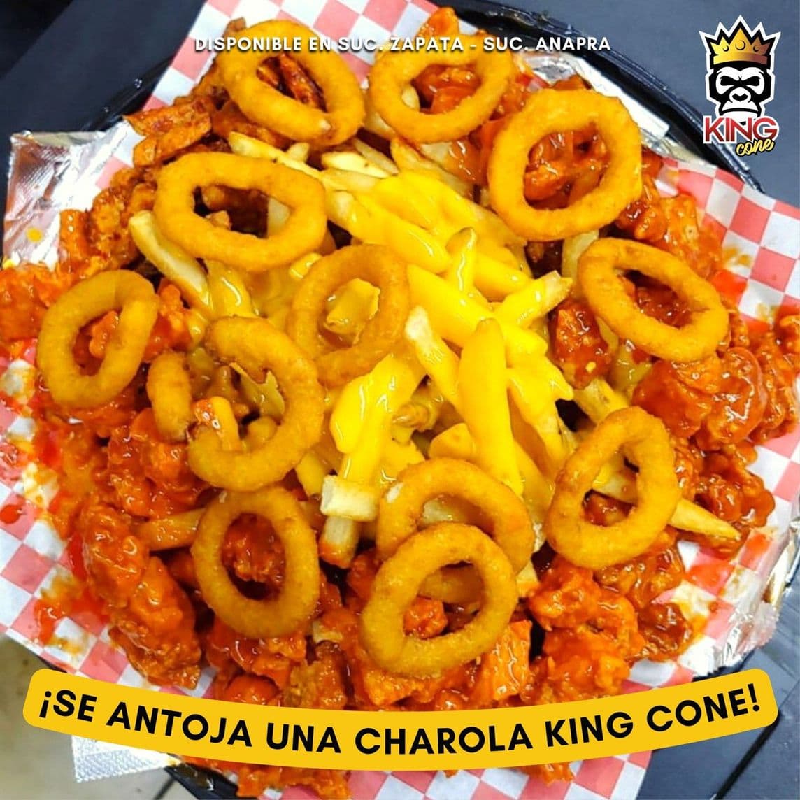 Charola King Cone