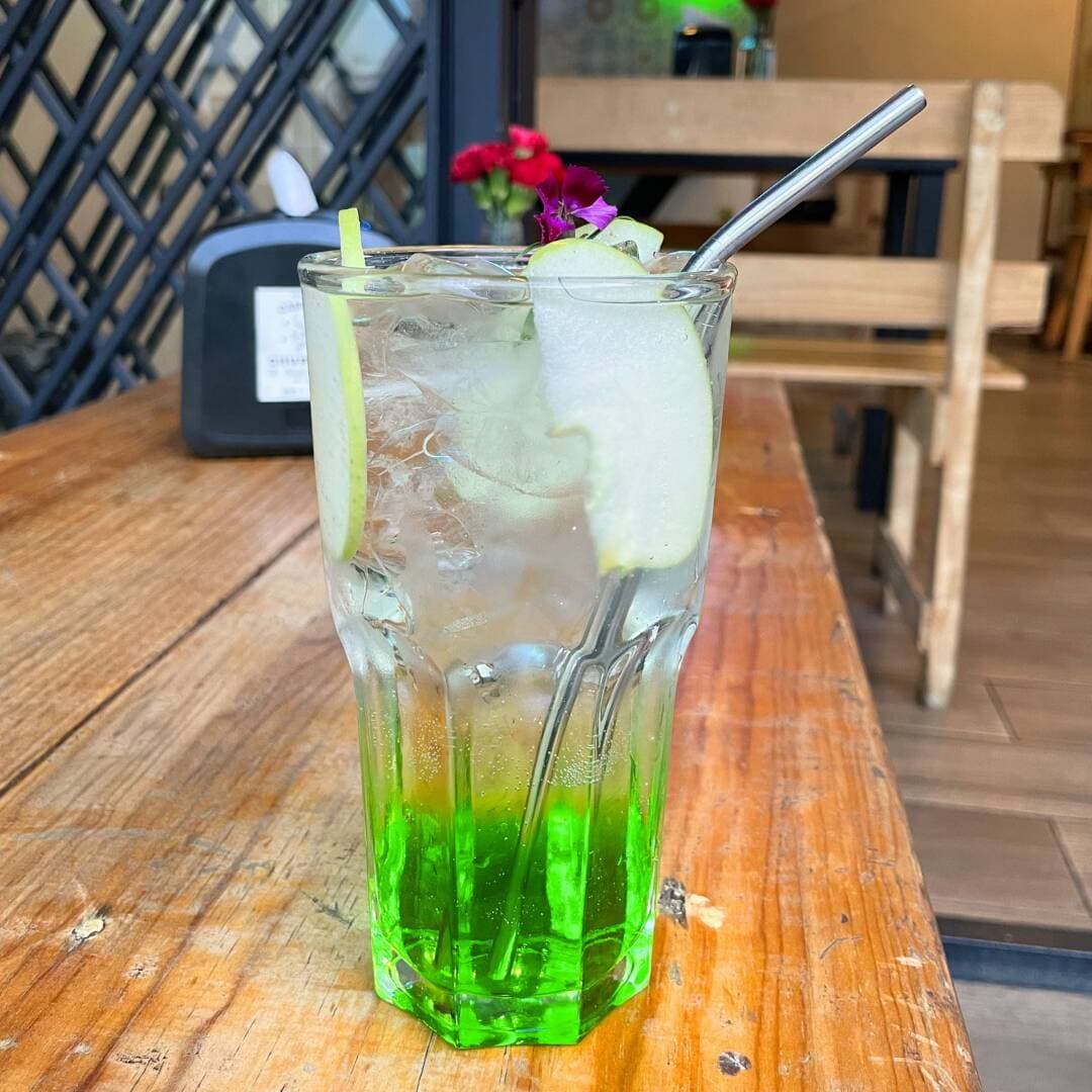 Soda Italiana de Manzana Verde