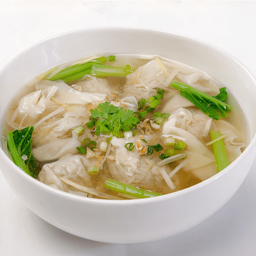 Sopa Wantán de Pollo