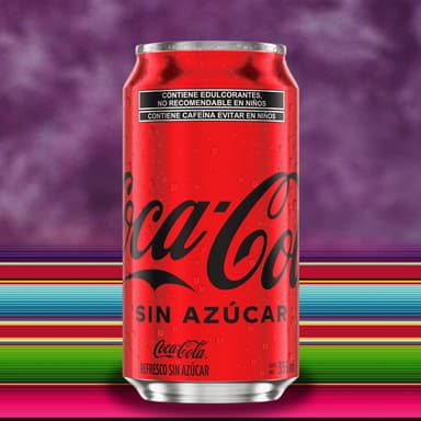 Coca Cola Sin Azucar 355 ml