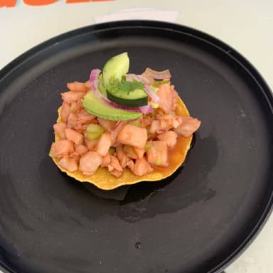 Tostada de Pescado
