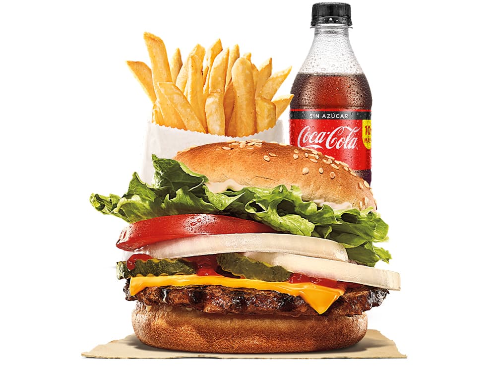 Combo WHOPPER® Cheese Junior