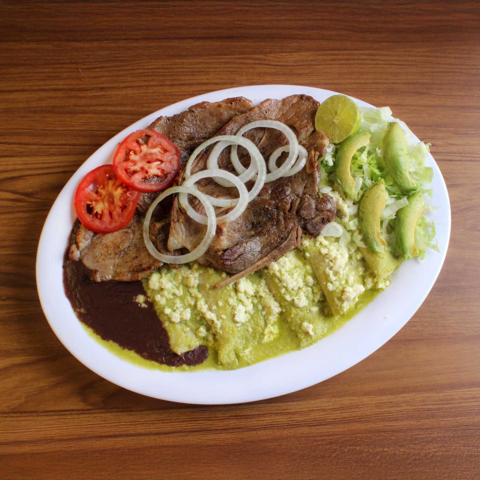 Empipianadas con Chuleta Res