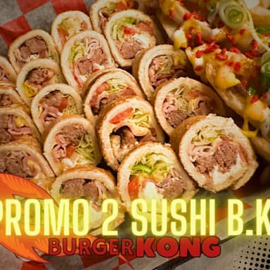 2 Sushi Burgers KONG X $245