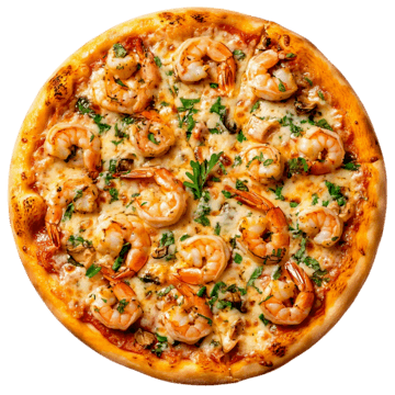 Pizza de Camaron