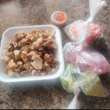 1/4 de kg de Carnitas